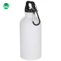 Borraccia da 400 ml in acciaio inox con moschettone Oregon