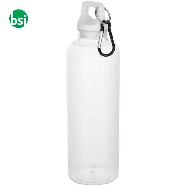 Borraccia plastica riciclata 750 ml con moschettone Oregon -  4
