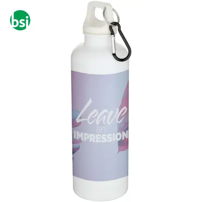 Borraccia plastica riciclata tinta unita 750 ml Oregon - Immagine 2
