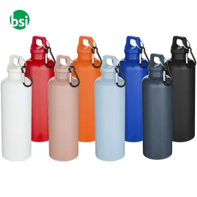 Borraccia plastica riciclata tinta unita 750 ml Oregon - Immagine 4