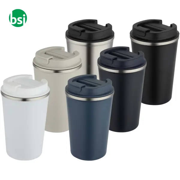 Bicchiere termico acciaio inox doppia parete Newport -  5