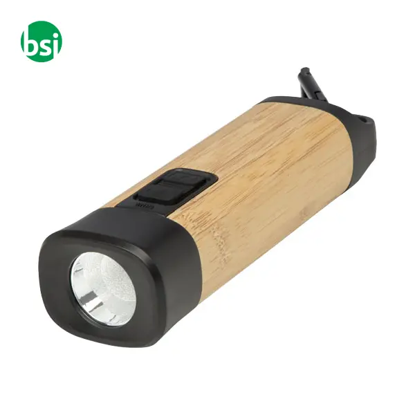 Torcia con moschettone in bambu/plastica RCS Kuma -  1