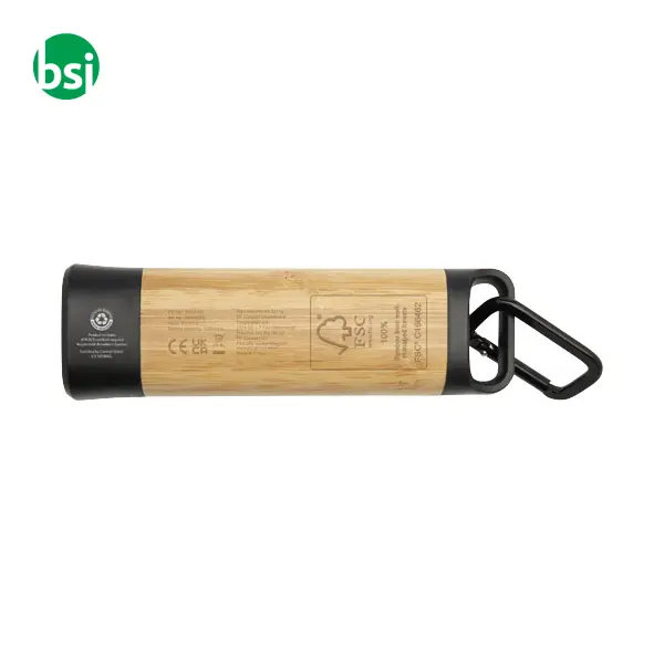 Torcia con moschettone in bambu/plastica RCS Kuma -  4