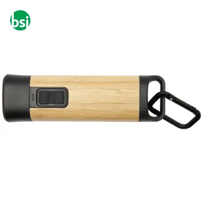 Torcia con moschettone in bambu/plastica RCS Kuma - Immagine 3