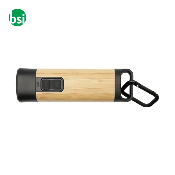 Torcia con moschettone in bambu/plastica RCS Kuma -  3