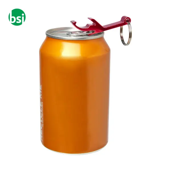 Portachiavi con apribottiglie e apriscatole in -  5