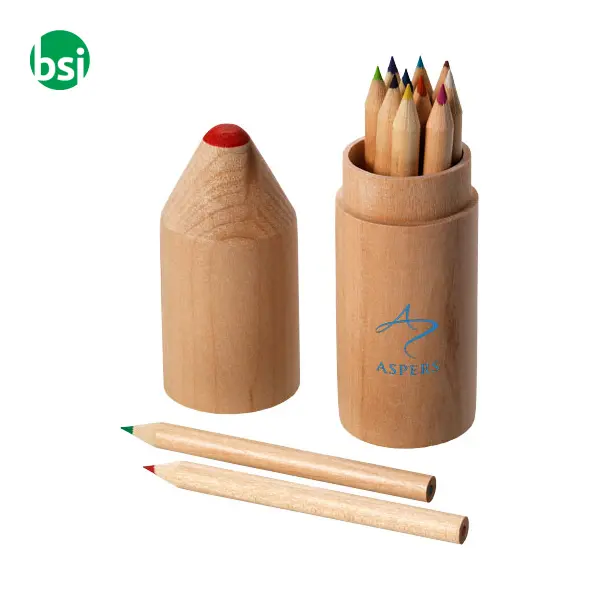 Set matite colorate da 12 pezzi Bossy - 106021 -  2