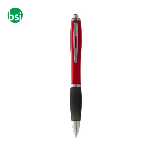 Penna a sfera Nash con fusto colorato e impugnatura - 106085 -  4