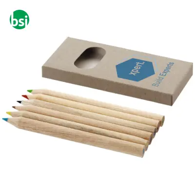 Set matite colorate da 6 pezzi Ayola - 106219 - Immagine 2