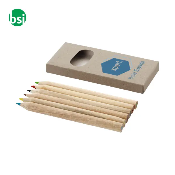 Set matite colorate da 6 pezzi Ayola - 106219 -  2