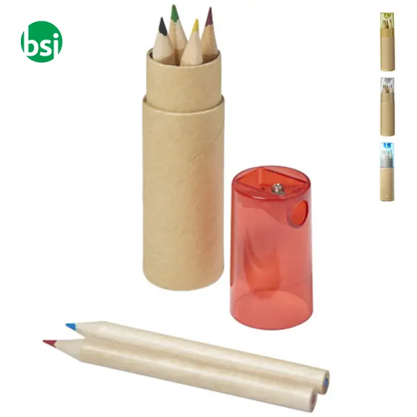 Set matite colorate da 7 pezzi Kram - 106220 -  1