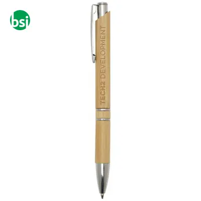Penna a sfera in bambù Wicker - Immagine 2