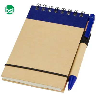 Taccuino riciclato formato A7 con penna Zuse - 106269 - Immagine 7