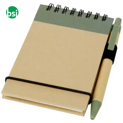 Taccuino riciclato formato A7 con penna Zuse - 106269 - Immagine 8