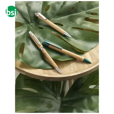 Penna a sfera in bambù Borneo - Immagine 7