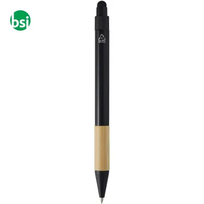 Set regalo penna e accessori in alluminio riciclato Minka - Immagine 6