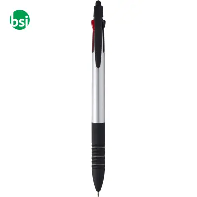 Penna a sfera riciclata RCS a 3 inchiostri con stilo Trine