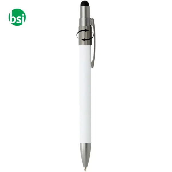 Penna a sfera riciclata RCS con stilo e antistress Rill -  6