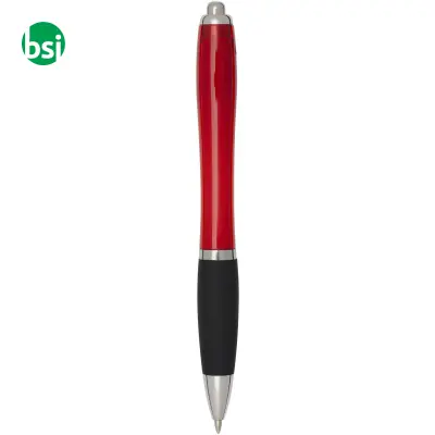 Penna a sfera RCS nera con stampa NASH - Immagine 4