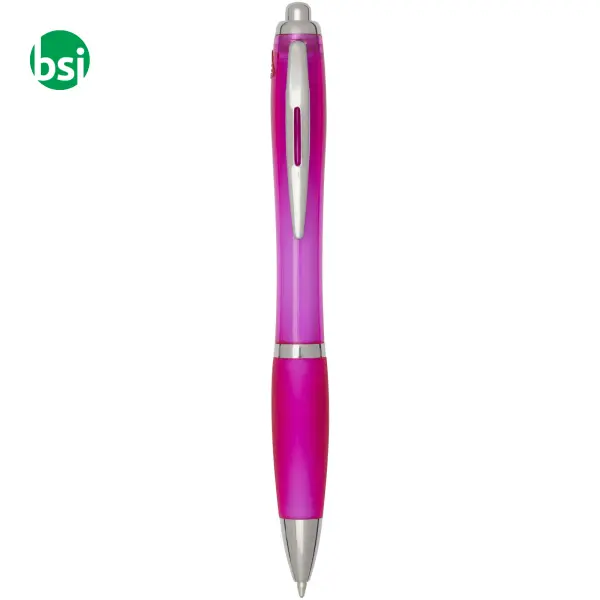 Penna a sfera RCS colorata con stampa NASH -  12
