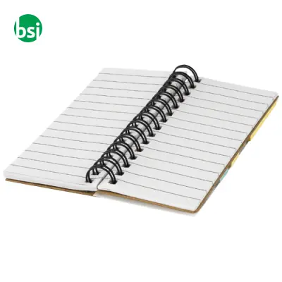 Blocco note a spirale con foglietti adesivi colorati - 106736 - Immagine 8