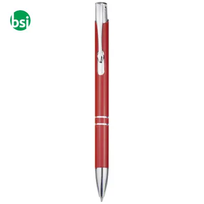 Penna a sfera a scatto Moneta in alluminio - 107105 - Immagine 10