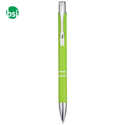 Penna a sfera a scatto Moneta in alluminio - 107105 - Immagine 11