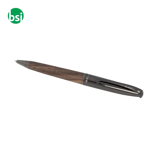 Penna a sfera con serbatoio in legno Loure - 107291 -  5