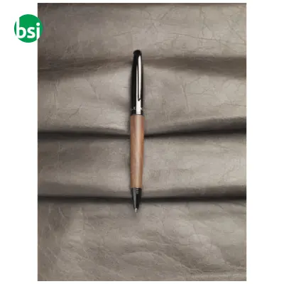 Penna a sfera con serbatoio in legno Loure - 107291 - Immagine 7