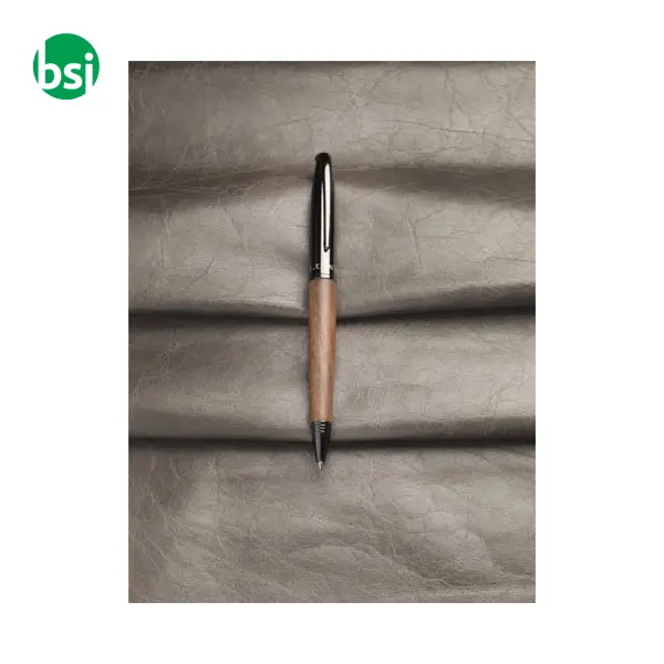 Penna a sfera con serbatoio in legno Loure - 107291 -  7