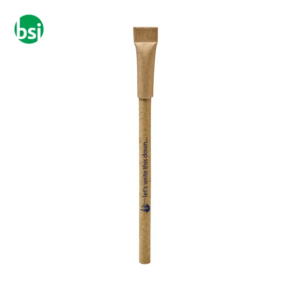 Penna a sfera in carta riciclata Asilah - 107380 -  2