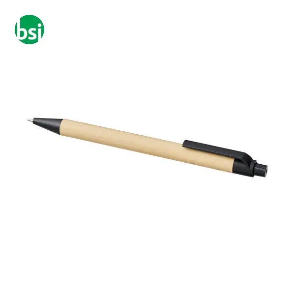 Penna a sfera Berk in cartone riciclato e plastica - 107384 -  5