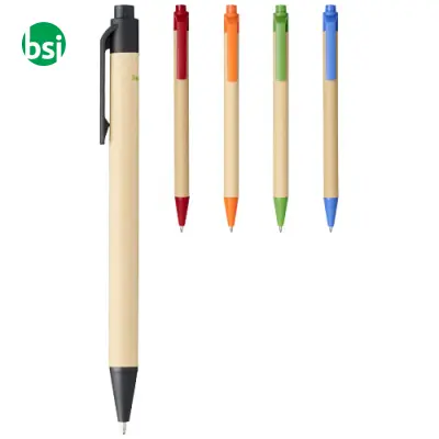 Penna a sfera Berk in cartone riciclato e plastica - 107384 - Immagine 13