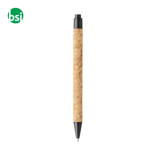 Penna a sfera in sughero e paglia di grano Midar - 107385 -  4