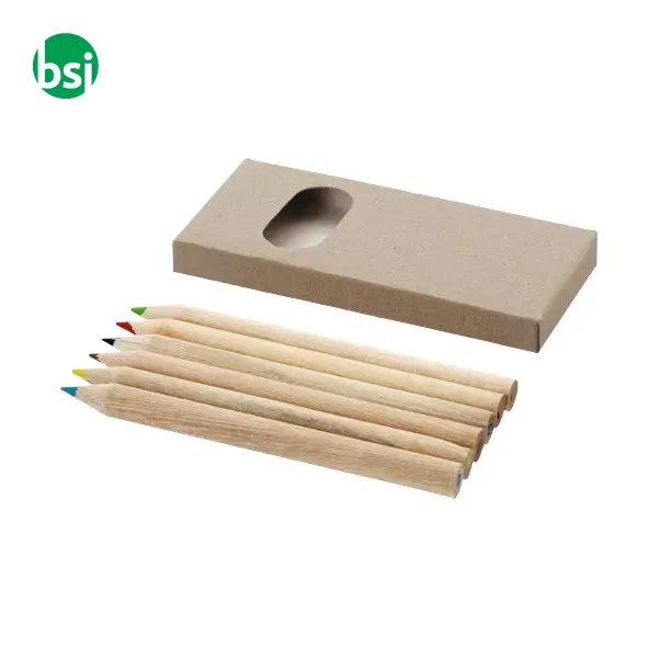 Set personalizzabile di matite per disegnare 6 pezzi Artemaa -  1