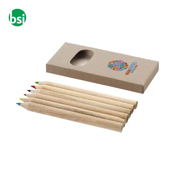 Set personalizzabile di matite per disegnare 6 pezzi Artemaa -  2