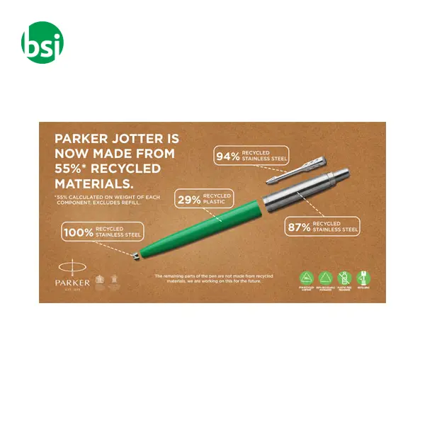 Penna Parker personalizzabile Jotter Recycled -  8