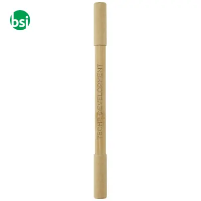 Coppia di penne in bambu' Samambu Refill Nero - Immagine 2