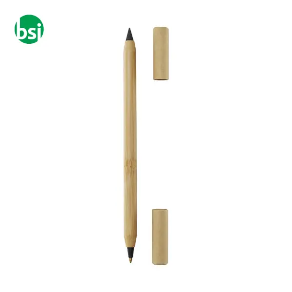 Coppia di penne in bambu' Samambu Refill Nero -  3