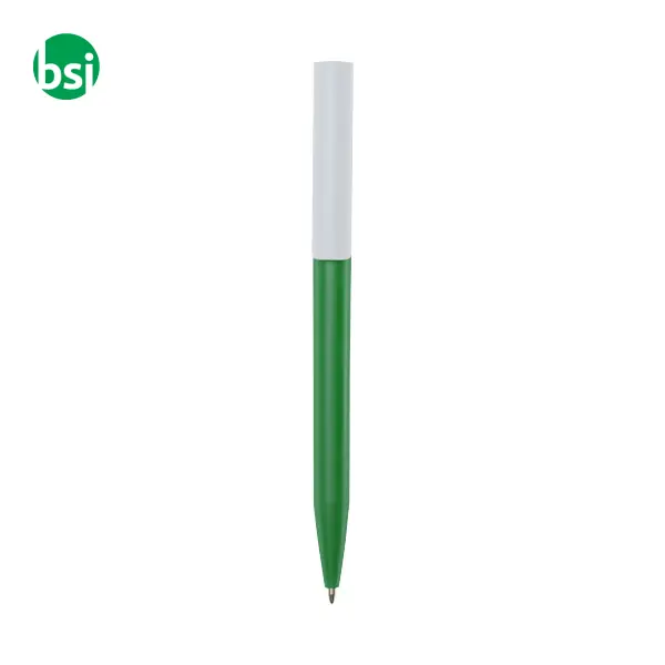 Penna a sfera in plastica riciclata Refill Nero -  12