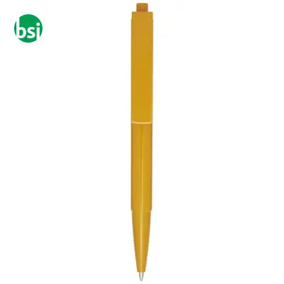 Penna a sfera in plastica riciclata refill nero Elsa - Immagine 7