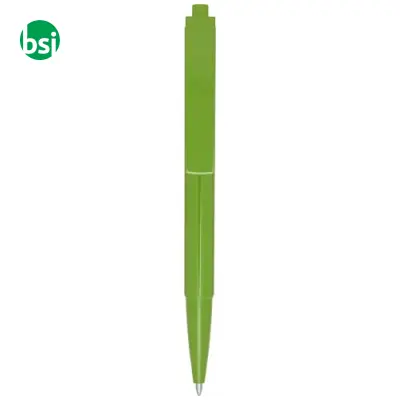 Penna a sfera in plastica riciclata refill nero Elsa - Immagine 9
