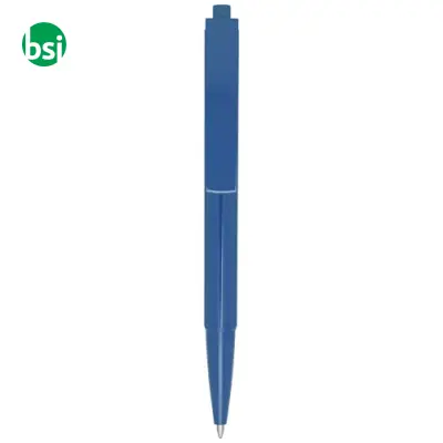 Penna a sfera in plastica riciclata refill nero Elsa - Immagine 11