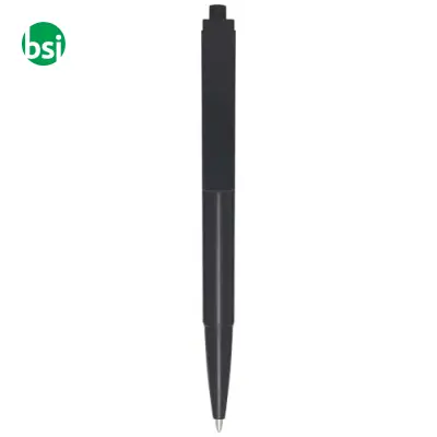 Penna a sfera in plastica riciclata refill nero Elsa - Immagine 12