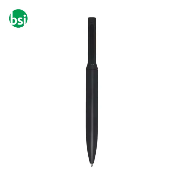 Penna a sfera in alluminio riciclato refill nero Blanca -  10