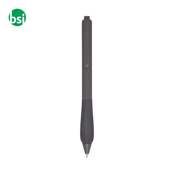 Penna a sfera in ABS riciclato refill nero Lorena -  12