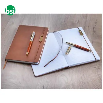 Set penne roller e a sfera e blocco formato A5 Legato - Immagine 8