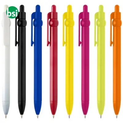 Penna a sfera in plastica riciclata Fidget - Immagine 7