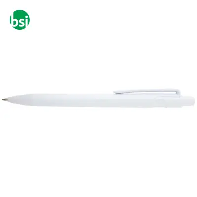 Penna a sfera in plastica riciclata Unica refill nero - Immagine 3