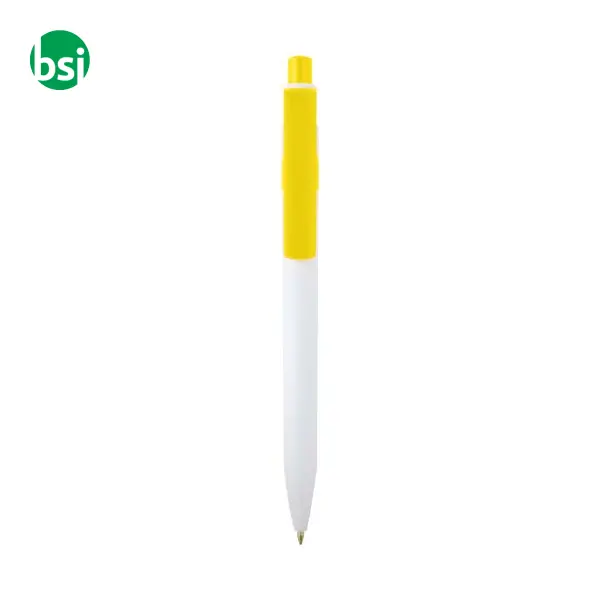 Penna a sfera in plastica riciclata Unica refill nero -  8